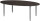 Objekt.Plus by rb | Konferenztisch mit Ovalplatte 220x110cm -  Type 297/-284