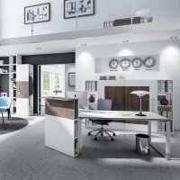 Objekt.Plus by rb | Counter-Empfangstresen mit Mittelwand...
