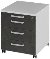 Objekt.Plus by rb | Rollcontainer, 1 Materialauszug, 3...