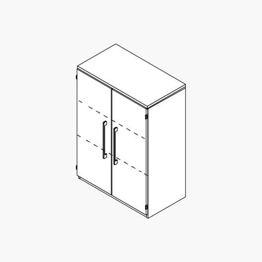 Techno by rb | Aktenschrank Typ 330 - Anbauteil 3 Ordnerhöhen