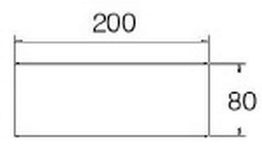 E12 - 200 cm Breite