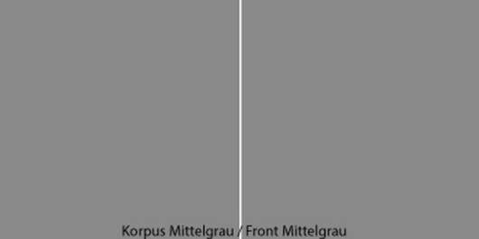 6110 - Korpus Mittelgrau / Front Mittelgrau