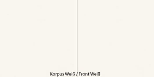 9000 - Korpus Weiß / Front Weiß