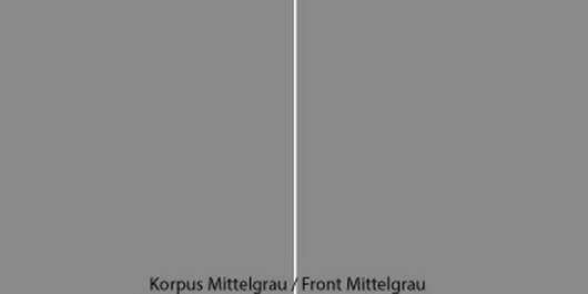 6110 - Korpus Mittelgrau / Front Mittelgrau